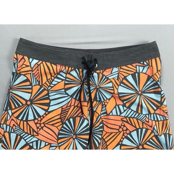 Billabong Platinum-X Sundays Quick Dry Board Shorts. Abstract Floral, Men's 32. - Picture 2 of 5
